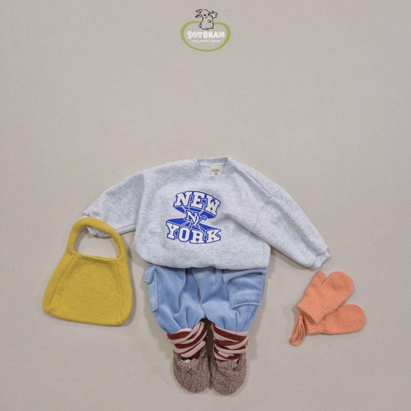 Soybean - Korean Children Fashion - #todddlerfashion - Mink Cargo Jogger Pants - 3