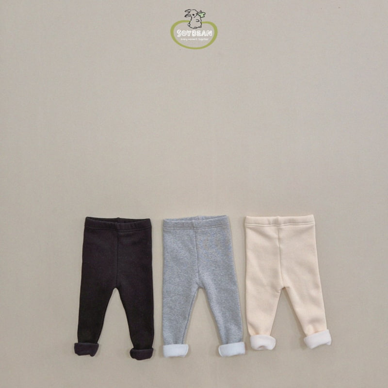 Soybean - Korean Children Fashion - #todddlerfashion - Basic Soft Leggings