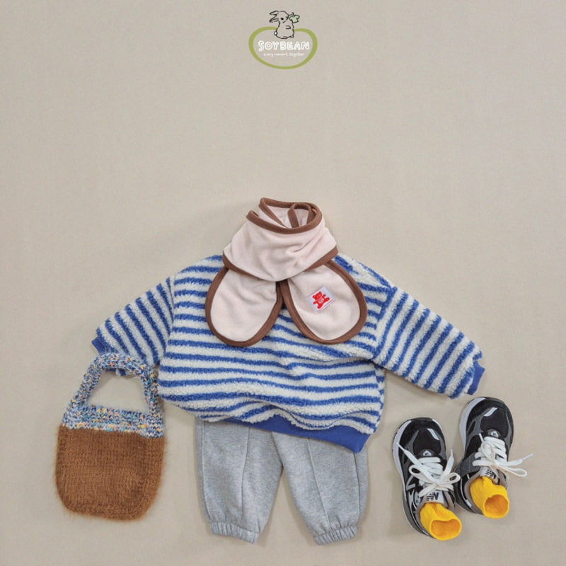 Soybean - Korean Children Fashion - #todddlerfashion - Fleece Pintuck Jogger Pants - 6