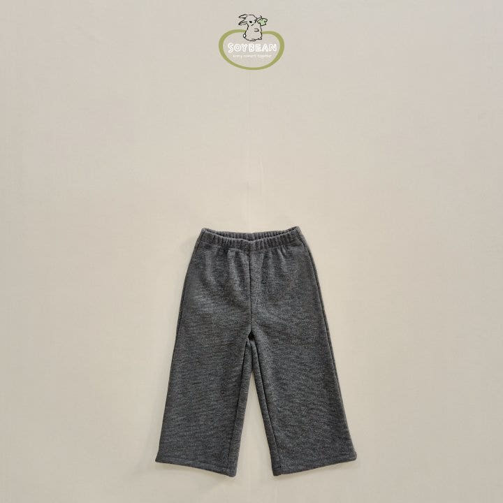 Soybean - Korean Children Fashion - #todddlerfashion - Cozy Fleece Pants - 8