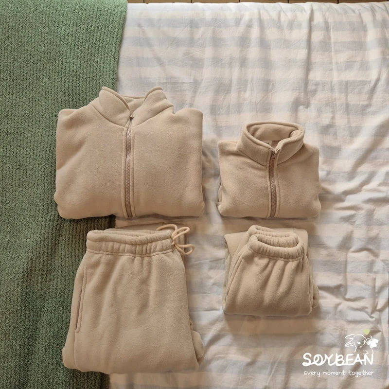 Soybean - Korean Women Fashion - #momslook - Super Fleece Jogger Pants MOM