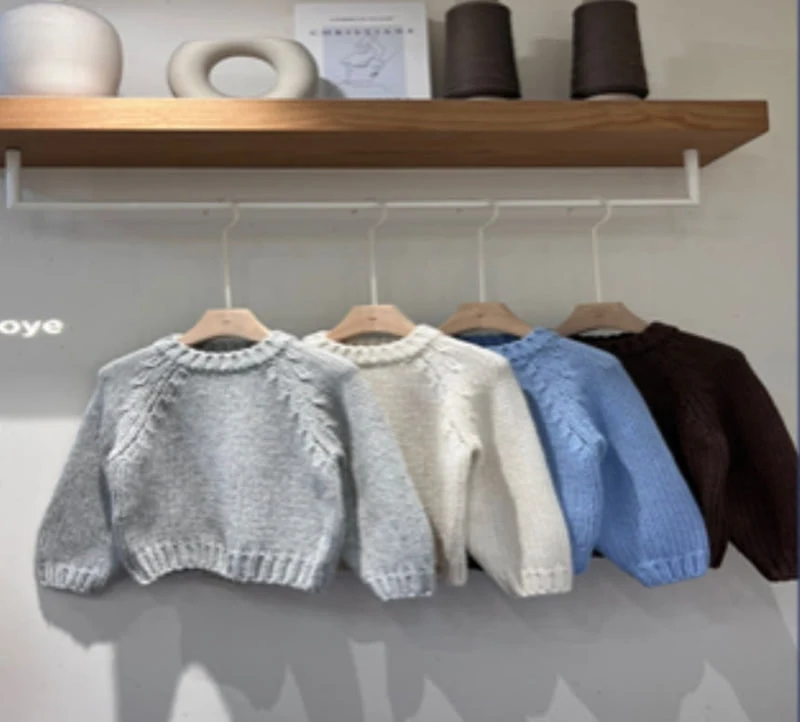 Soye - Korean Children Fashion - #Kfashion4kids - Chloe Round Knit