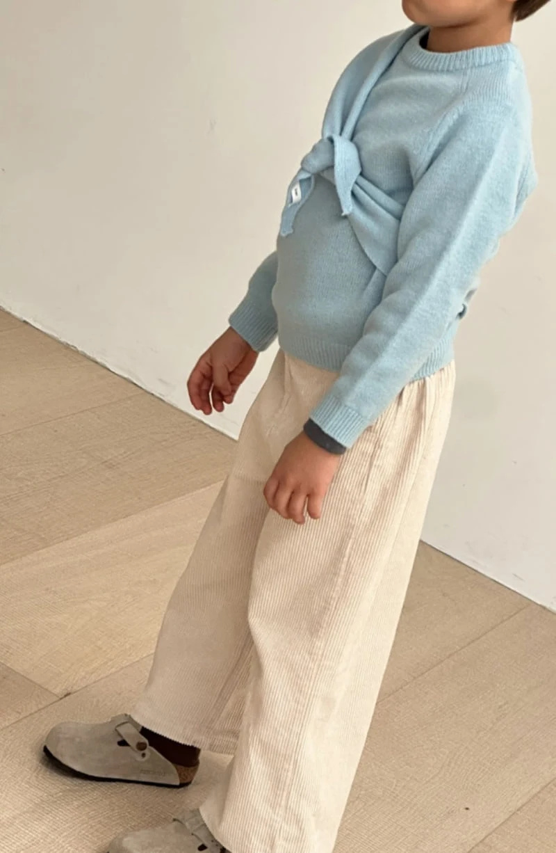 Soye - Korean Children Fashion - #childofig - Folding Button Pants - 3