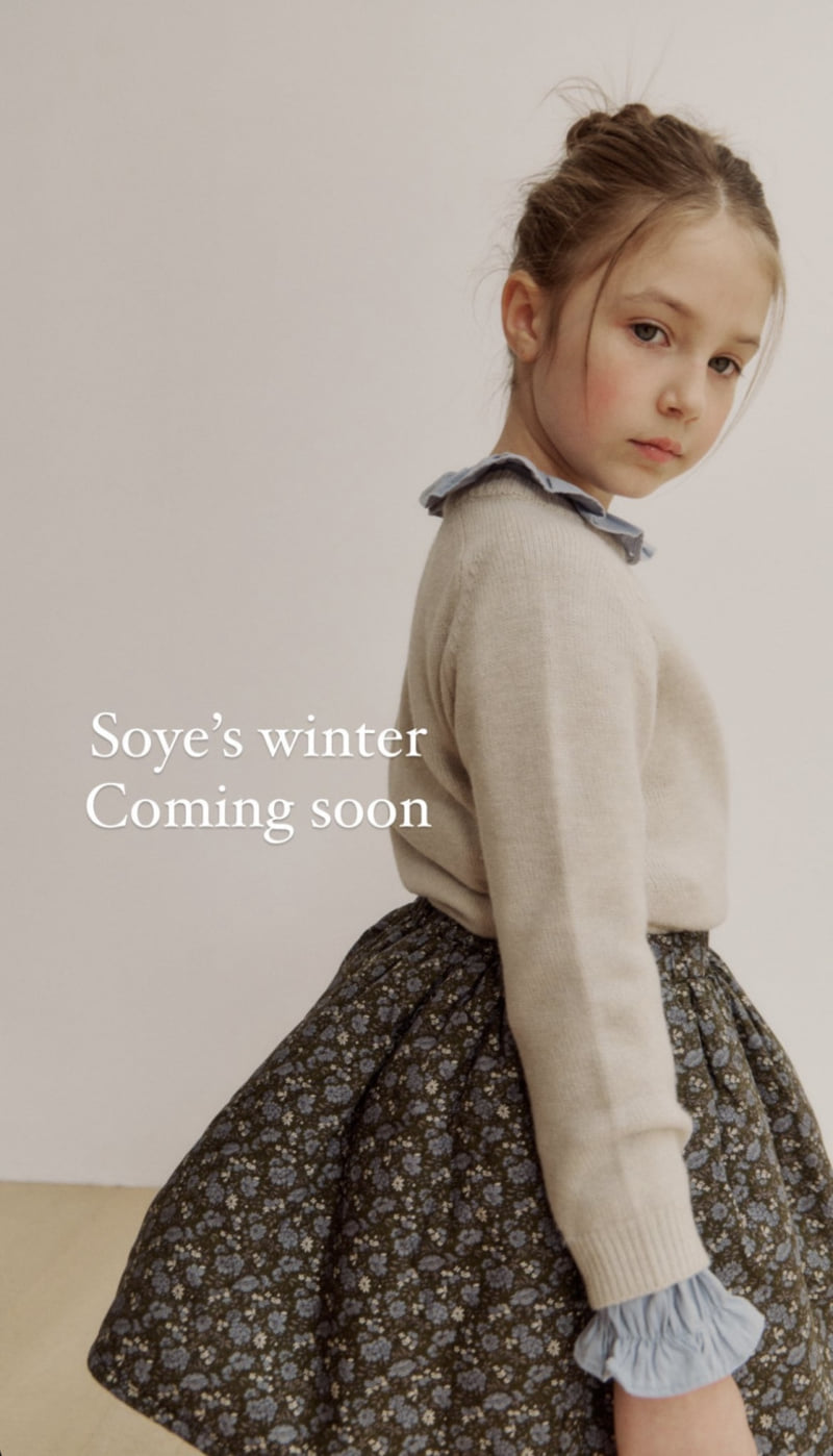 Soye - Korean Children Fashion - #childofig - Wool Saddle Round Knit - 8