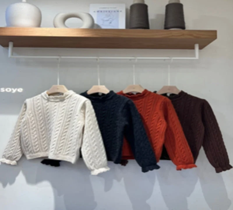 Soye - Korean Children Fashion - #discoveringself - Ler Twisted Knit