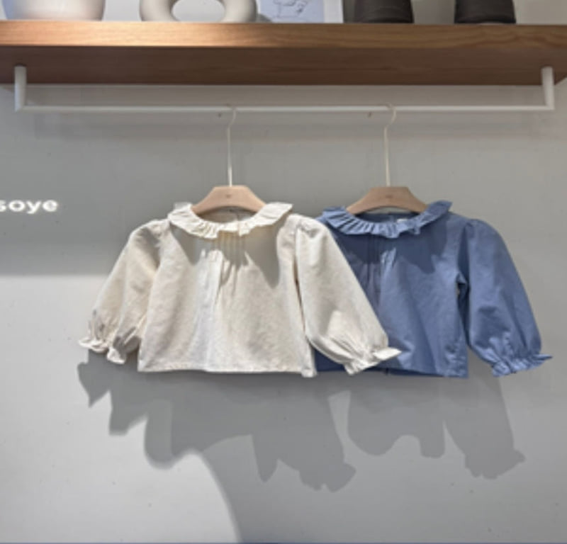 Soye - Korean Children Fashion - #kidsstore - Frill Blouse