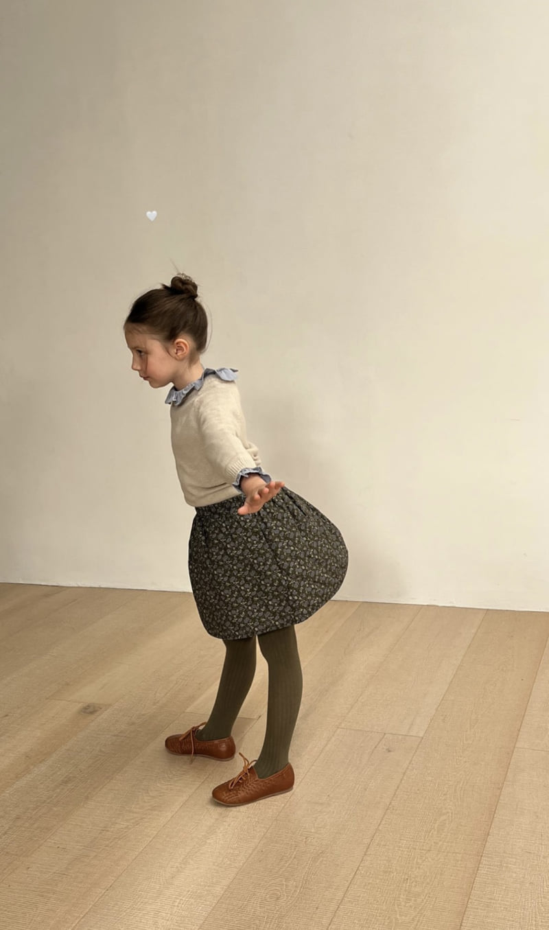 Soye - Korean Children Fashion - #minifashionista - Wool Saddle Round Knit - 5