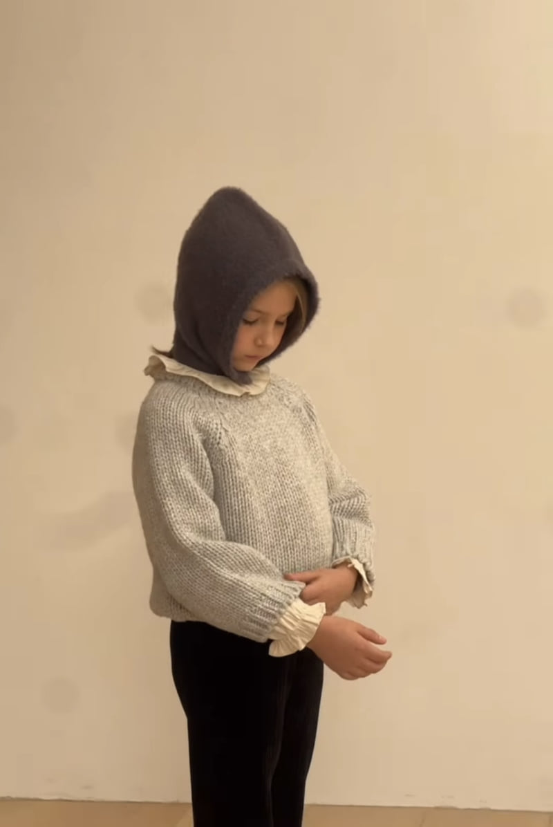 Soye - Korean Children Fashion - #prettylittlegirls - Chloe Round Knit - 5