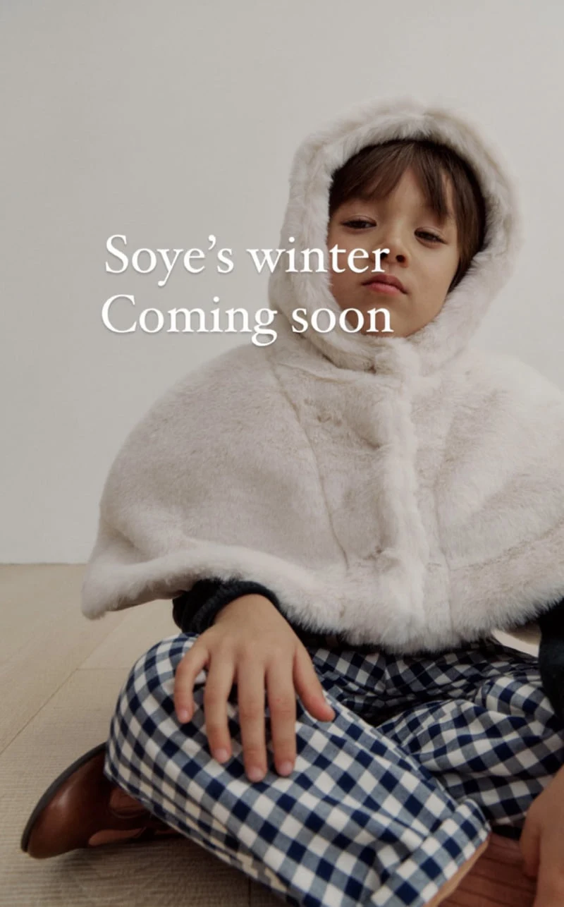 Soye - Korean Children Fashion - #stylishchildhood - Winter Cape - 3