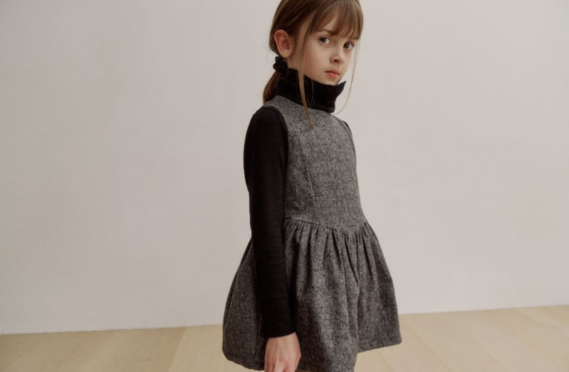 Soye - Korean Children Fashion - #toddlerclothing - Rabbit Turtleneck Tee - 6