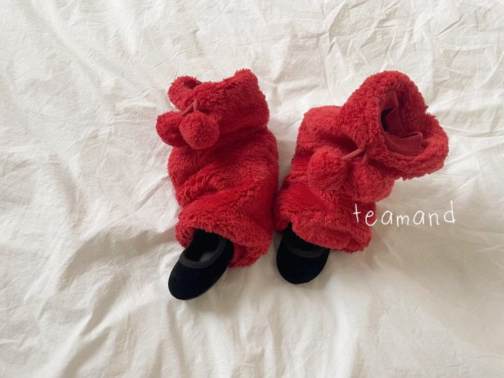 Teamand - Korean Children Fashion - #childofig - Pom Pom Leg Warmers - 5