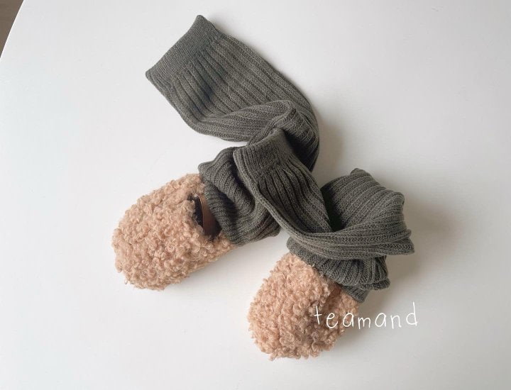 Teamand - Korean Children Fashion - #prettylittlegirls - Ribbed Leg Warmers - 4