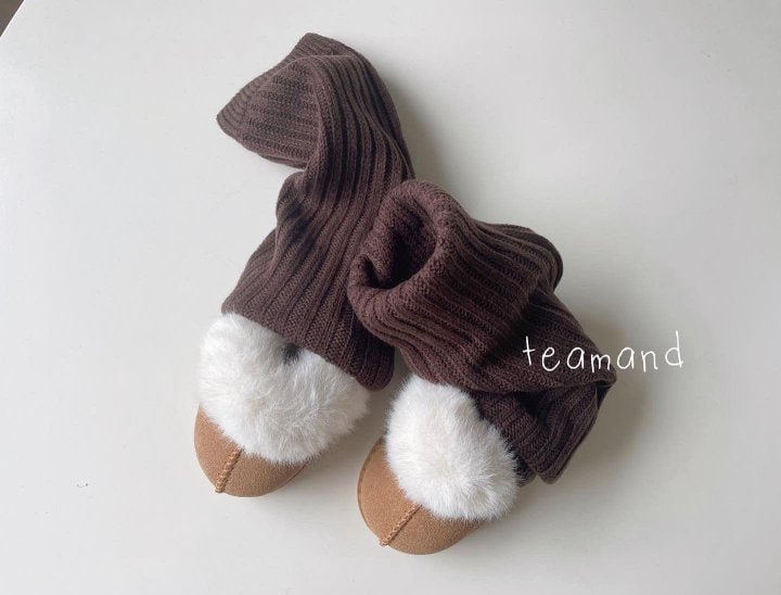 Teamand - Korean Children Fashion - #childrensboutique - Ribbed Leg Warmers - 6