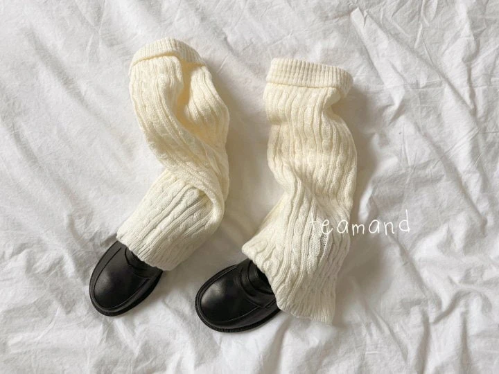 Teamand - Korean Children Fashion - #designkidswear - Cable Leg Warmers - 5