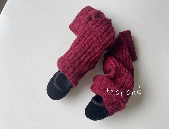 Teamand - Korean Children Fashion - #minifashionista - Ribbed Leg Warmers - 2