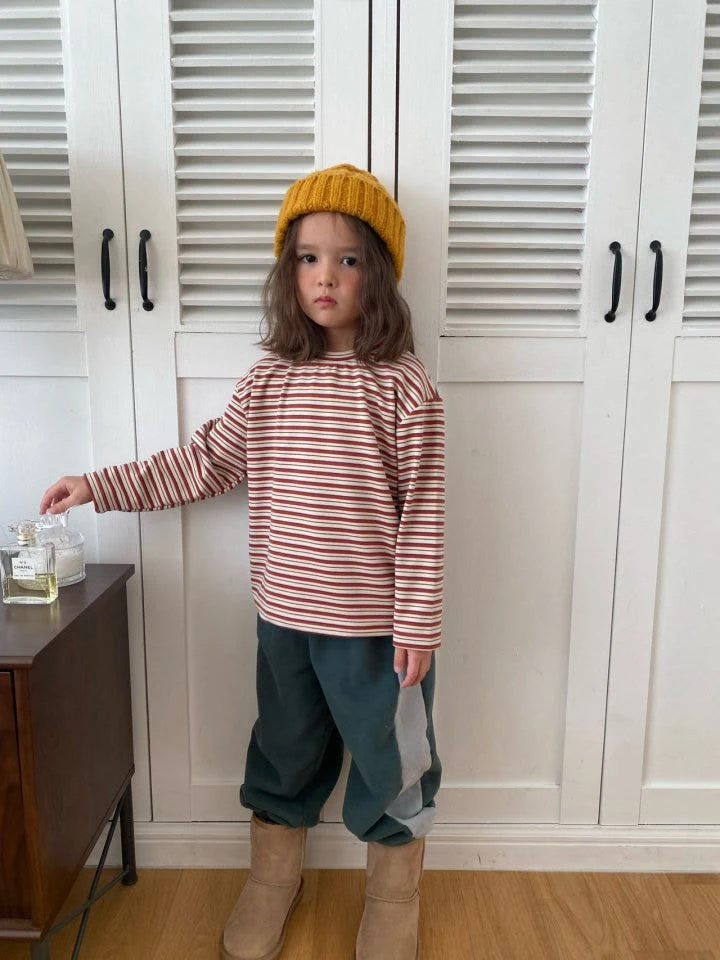 The Little Ove - Korean Children Fashion - #designkidswear - Soft Stripe Tee - 5