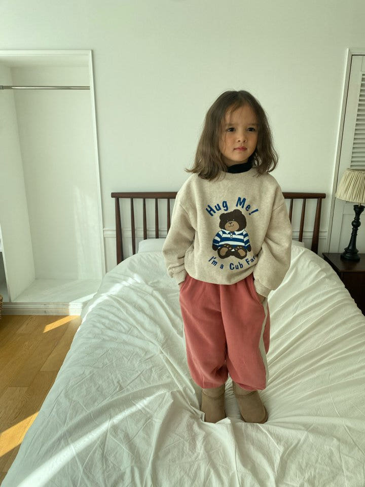 The Little Ove - Korean Children Fashion - #discoveringself - Two Tone Jogger Pants