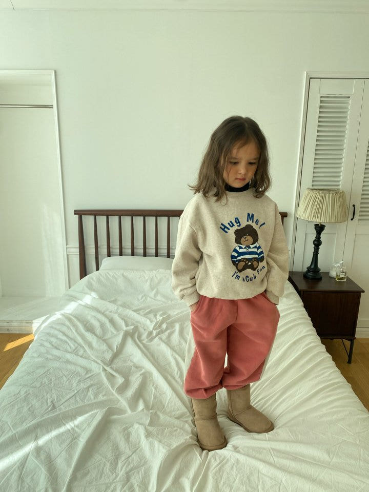 The Little Ove - Korean Children Fashion - #fashionkids - Two Tone Jogger Pants - 2