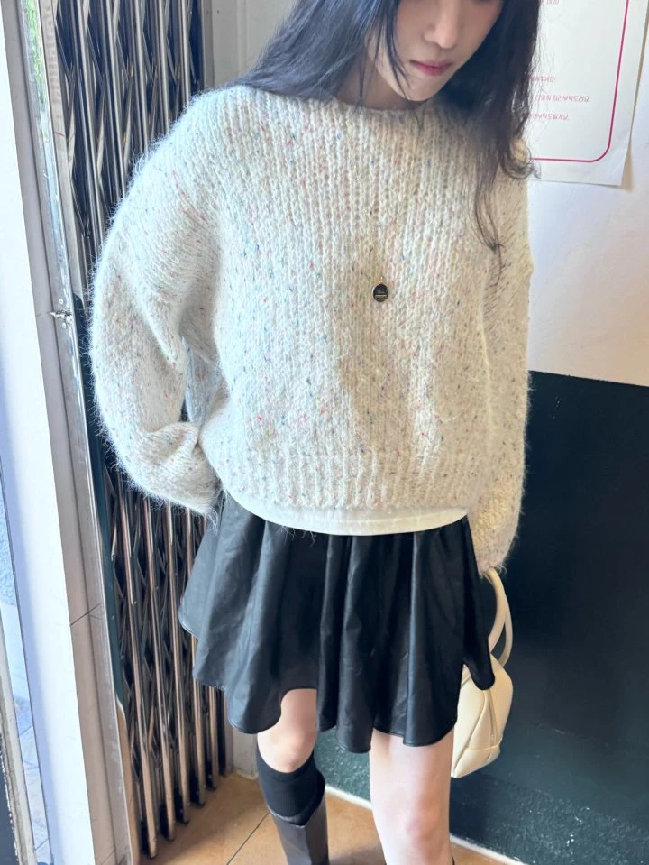 Theres - Korean Women Fashion - #pursuepretty - Wool Bocassi Sweater - 4