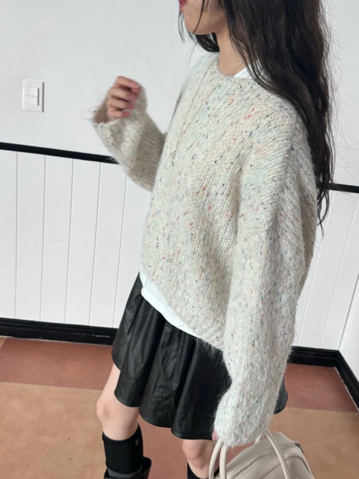 Theres - Korean Women Fashion - #thatsdarling - Wool Bocassi Sweater - 7