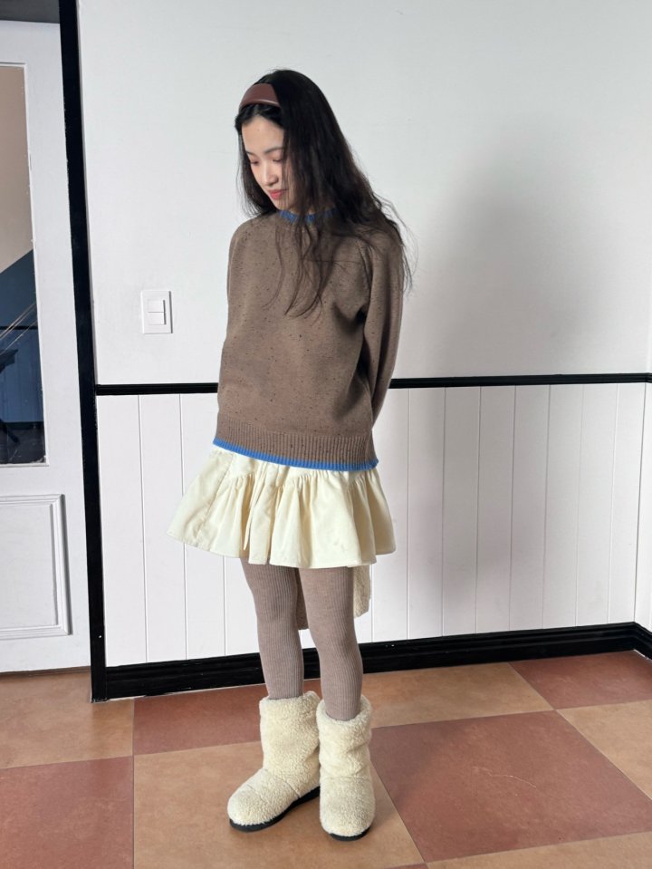 Theres - Korean Women Fashion - #thelittlethings - Line Knit Sweater - 9