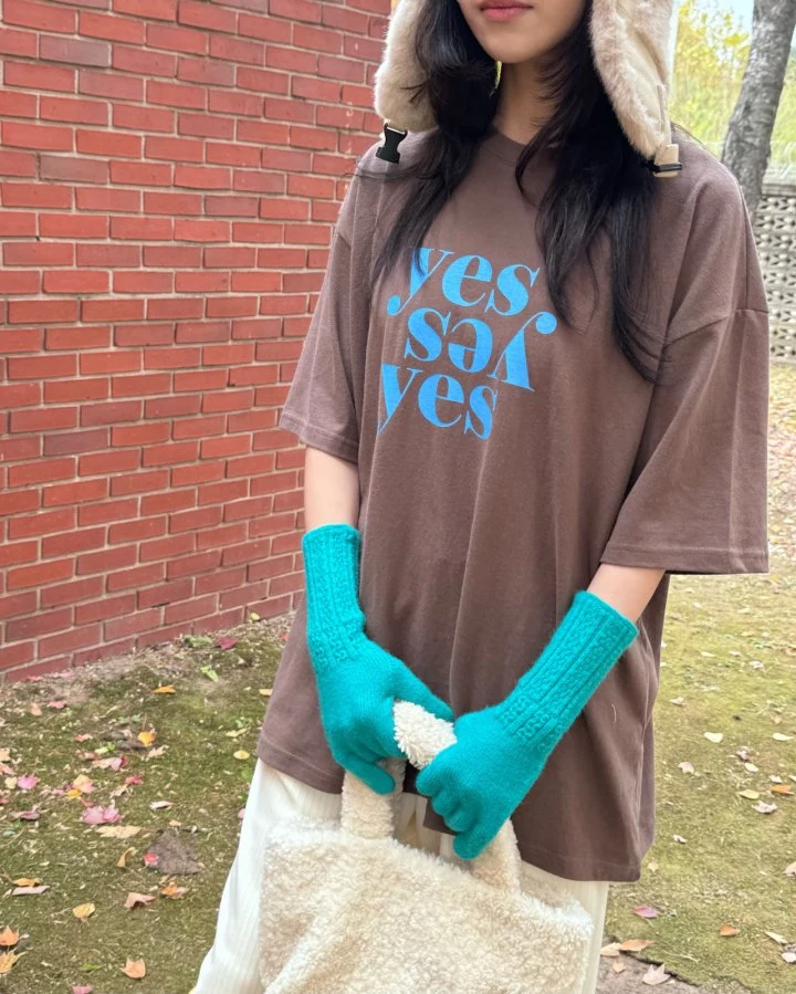 Theres - Korean Women Fashion - #vintageinspired - Yes Tee - 10