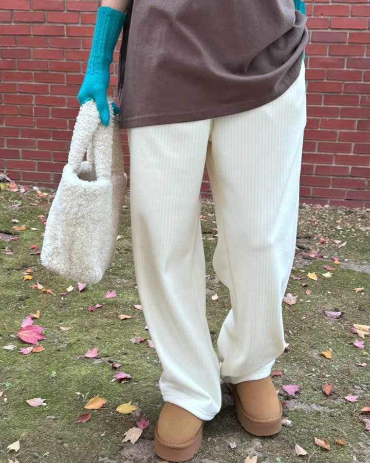 Theres - Korean Women Fashion - #womensfashion - Winter Pants - 7