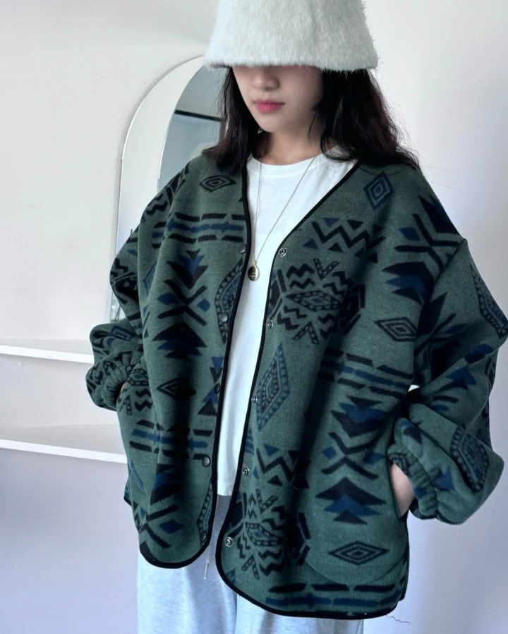 Theres - Korean Women Fashion - #womensfashion - Inca Cardigan - 11