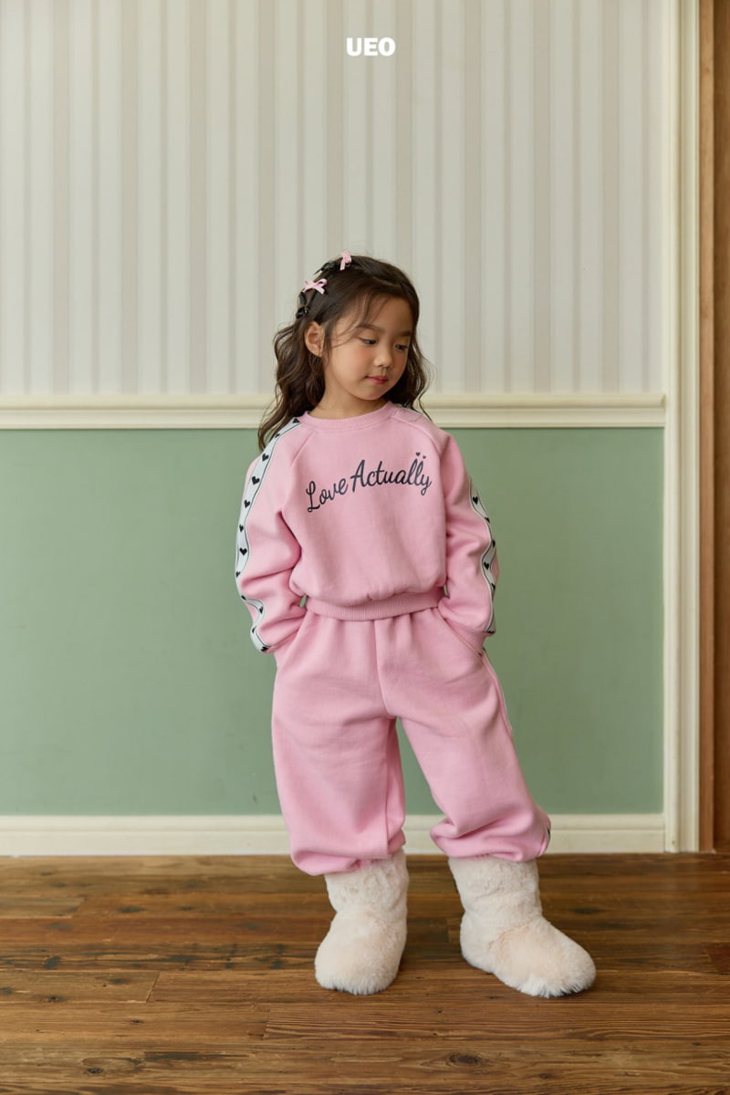 U Eo - Korean Children Fashion - #Kfashion4kids - Love Tape Sweatshirt - 10