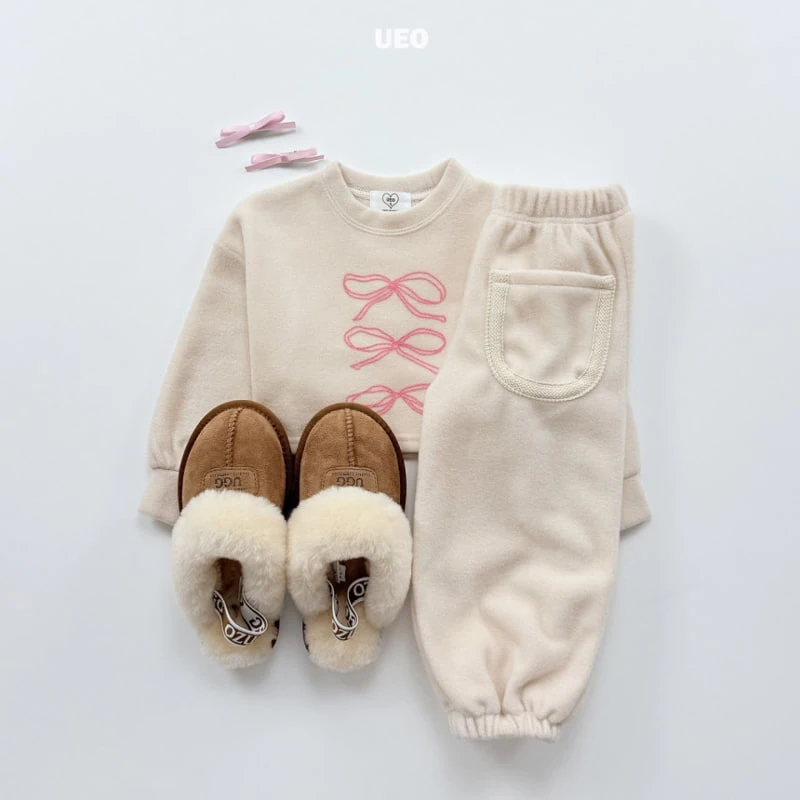 U Eo - Korean Children Fashion - #Kfashion4kids - Fleece Pocket Jogger Pants - 6