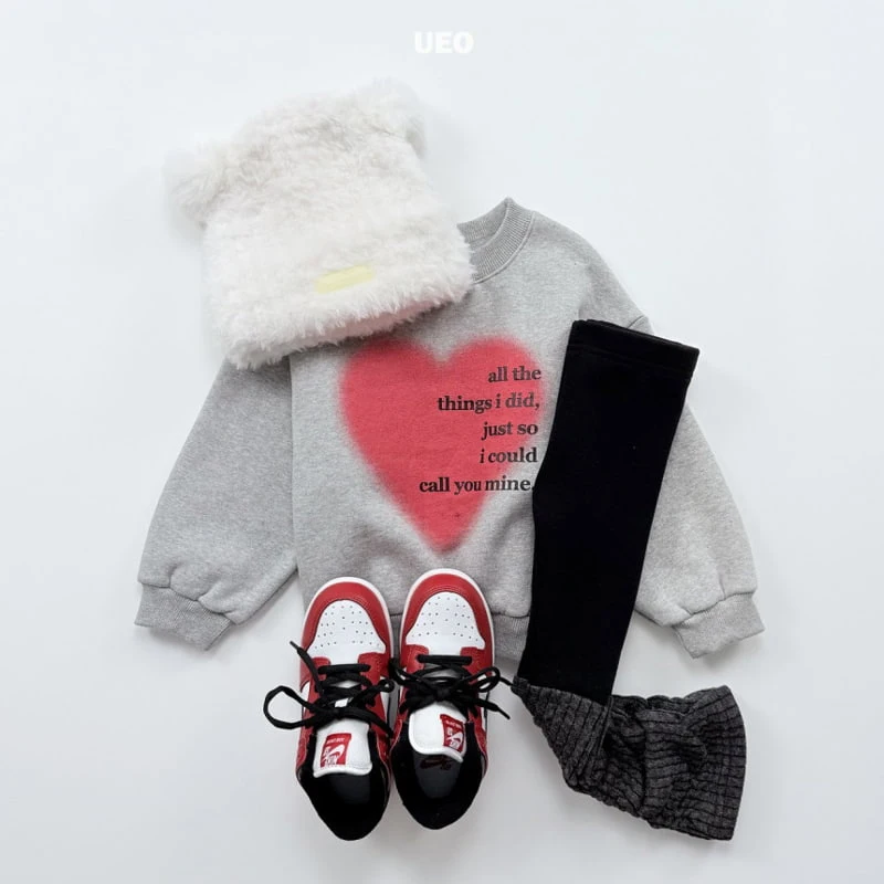 U Eo - Korean Children Fashion - #Kfashion4kids - All The Heart Sweatshirt - 7