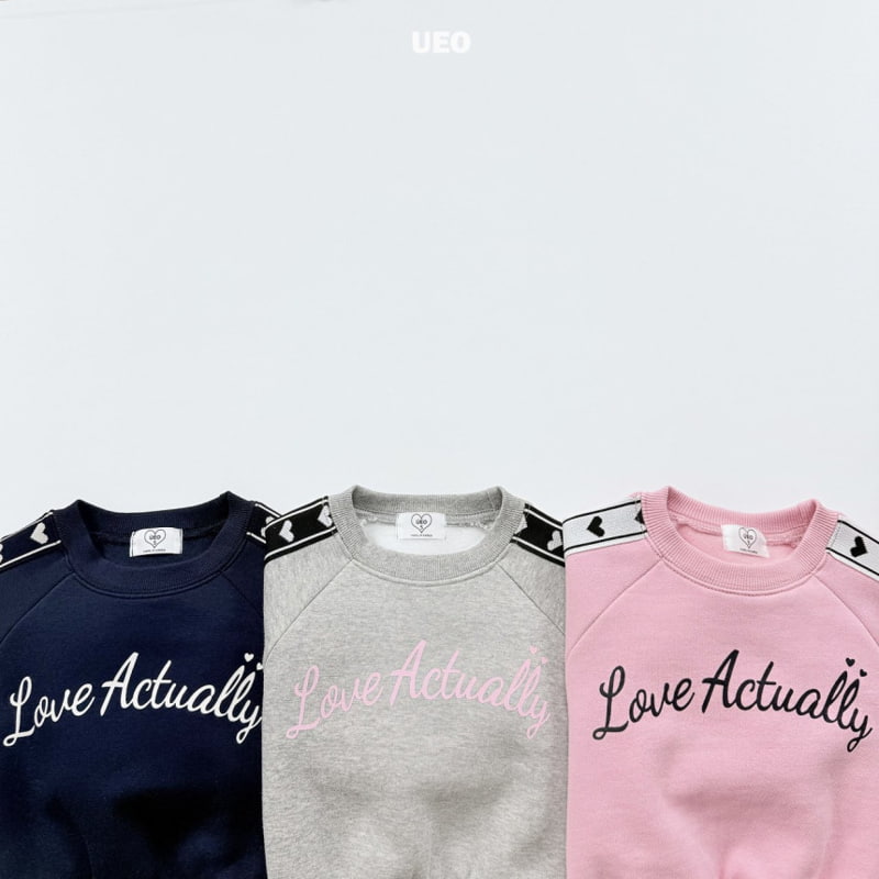 U Eo - Korean Children Fashion - #childofig - Love Tape Sweatshirt - 2