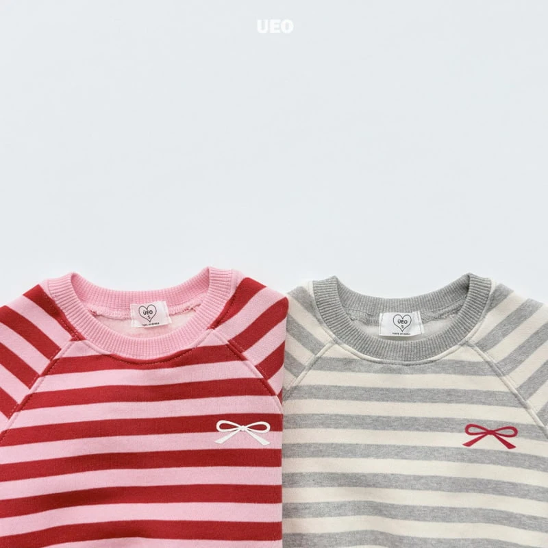 U Eo - Korean Children Fashion - #childofig - Petite Ribbon Puff Sweatshirt - 2