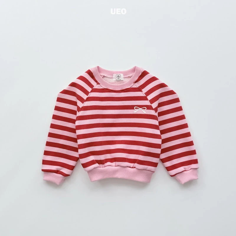 U Eo - Korean Children Fashion - #childofig - Petite Ribbon Puff Sweatshirt - 3