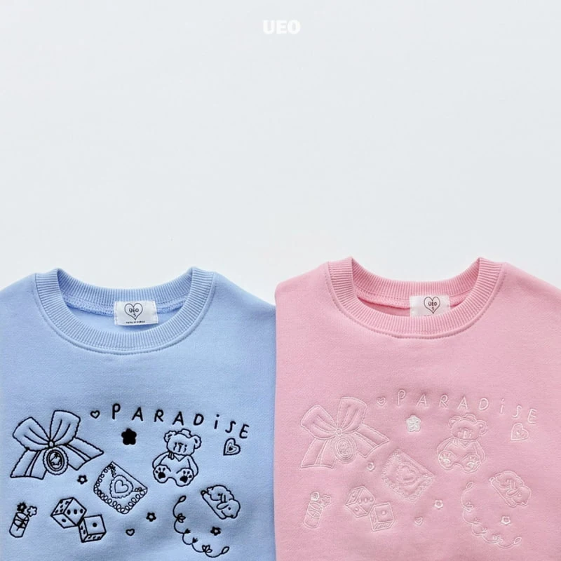 U Eo - Korean Children Fashion - #childofig - Pastel Bear Sweatshirt - 2