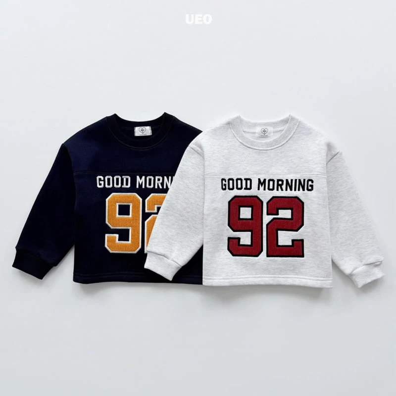 U Eo - Korean Children Fashion - #childrensboutique - 92 Numbering Sweatshirt