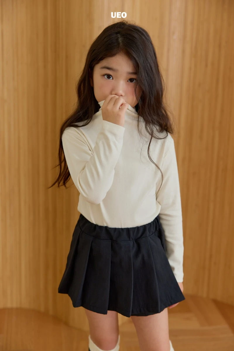 U Eo - Korean Children Fashion - #childrensboutique - Basic Mockneck Tee - 11