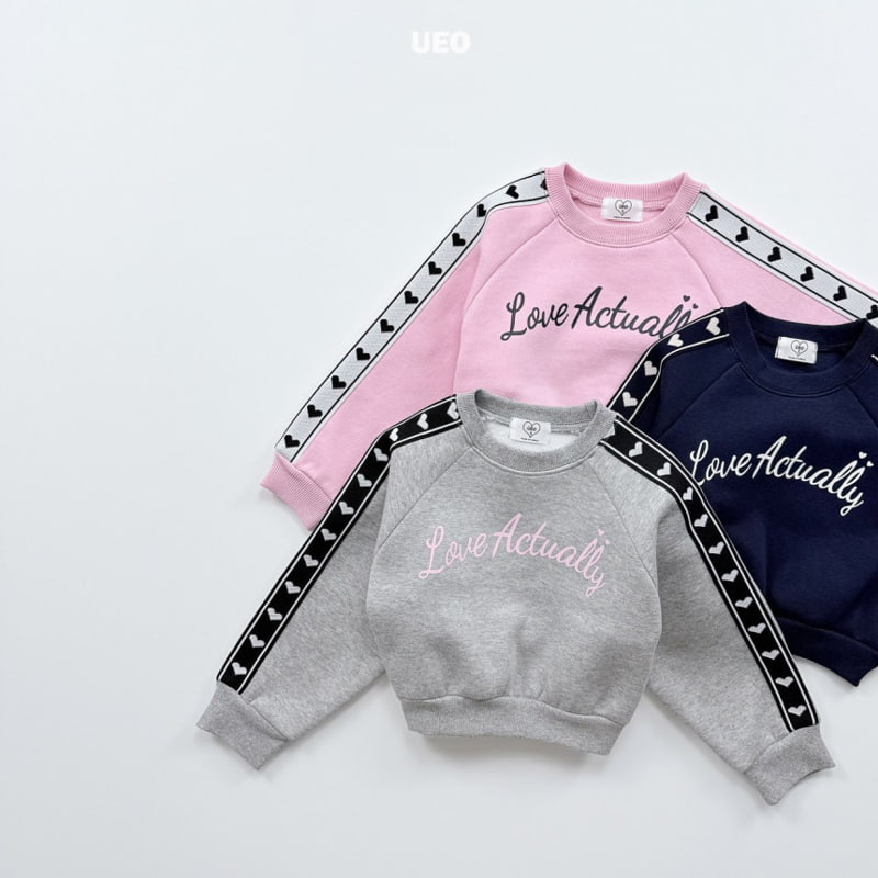 U Eo - Korean Children Fashion - #childrensboutique - Love Tape Sweatshirt - 4