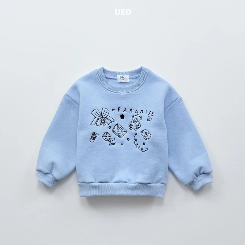 U Eo - Korean Children Fashion - #childrensboutique - Pastel Bear Sweatshirt - 4