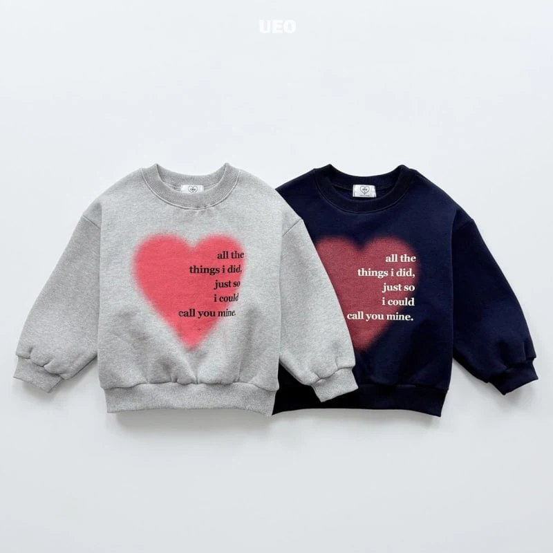 U Eo - Korean Children Fashion - #designkidswear - All The Heart Sweatshirt