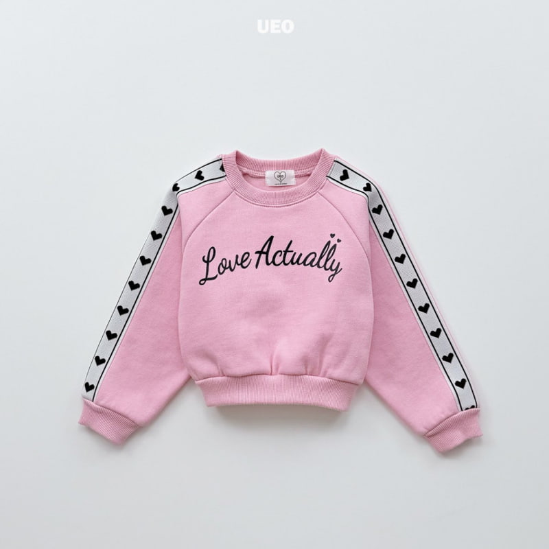 U Eo - Korean Children Fashion - #discoveringself - Love Tape Sweatshirt - 5