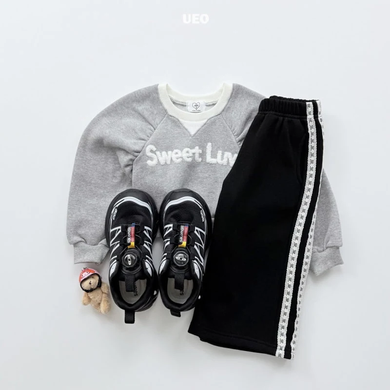 U Eo - Korean Children Fashion - #discoveringself - Sweet Love Shirring Sweatshirt - 8