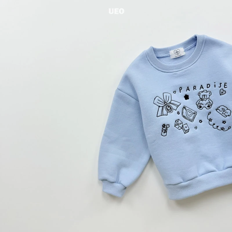 U Eo - Korean Children Fashion - #discoveringself - Pastel Bear Sweatshirt - 5