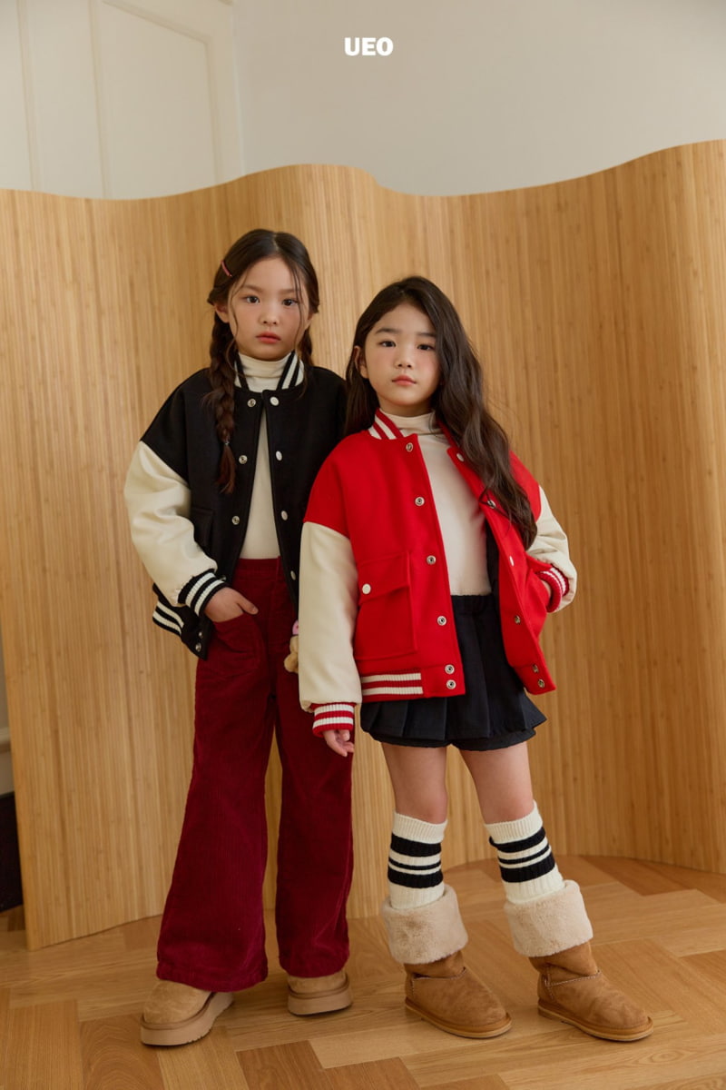 U Eo - Korean Children Fashion - #fashionkids - Campus Lover Varsity Jacket - 10