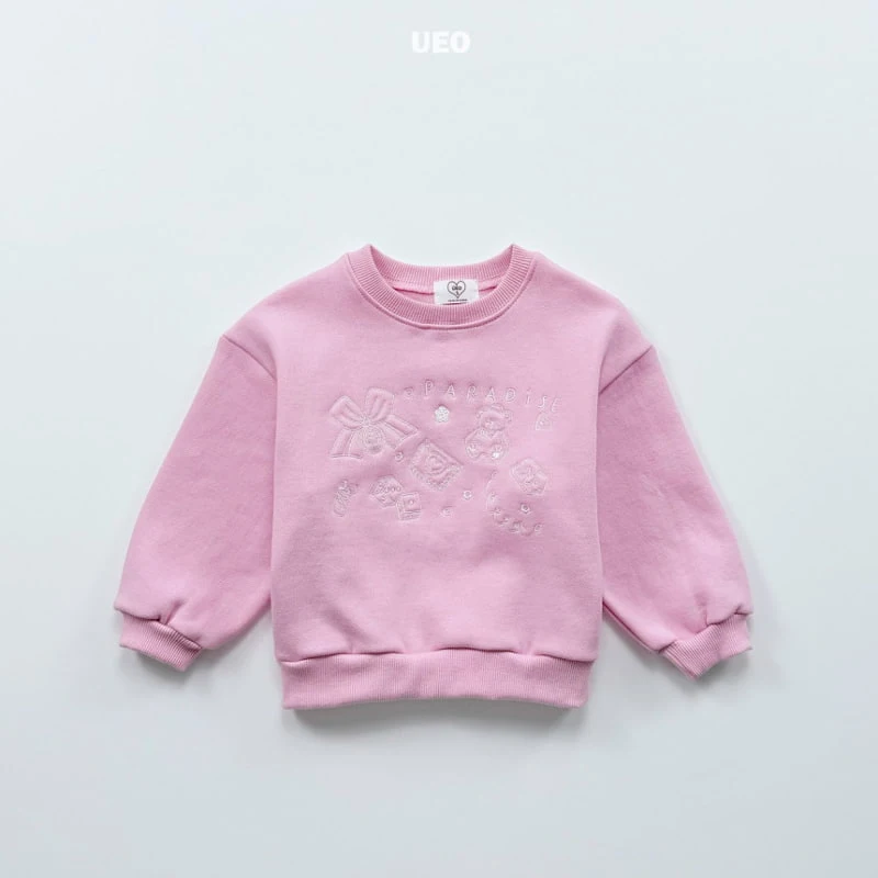 U Eo - Korean Children Fashion - #fashionkids - Pastel Bear Sweatshirt - 6