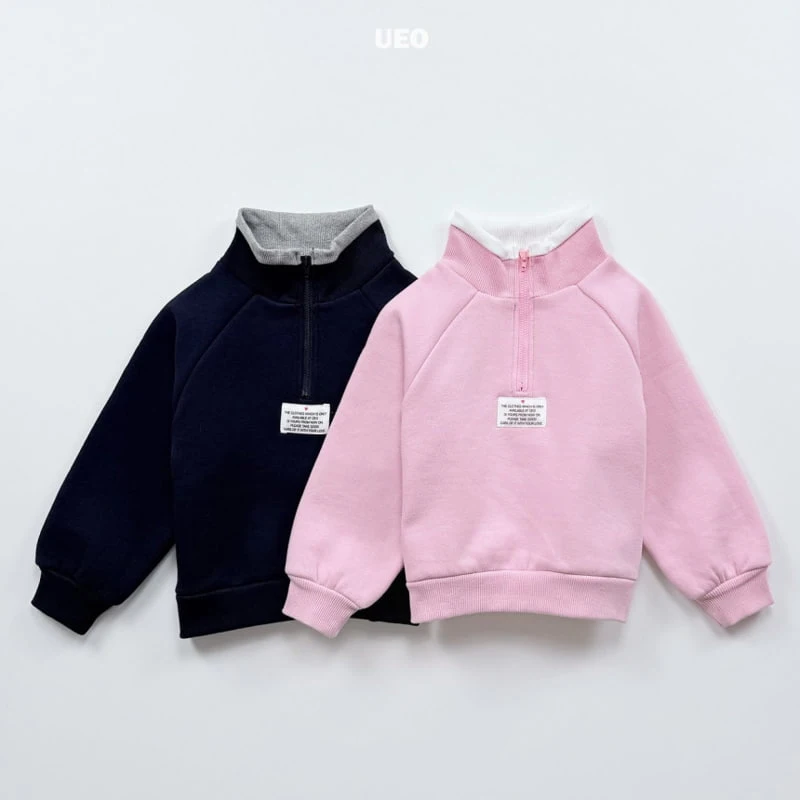 U Eo - Korean Children Fashion - #fashionkids - Label Raglan Anorak