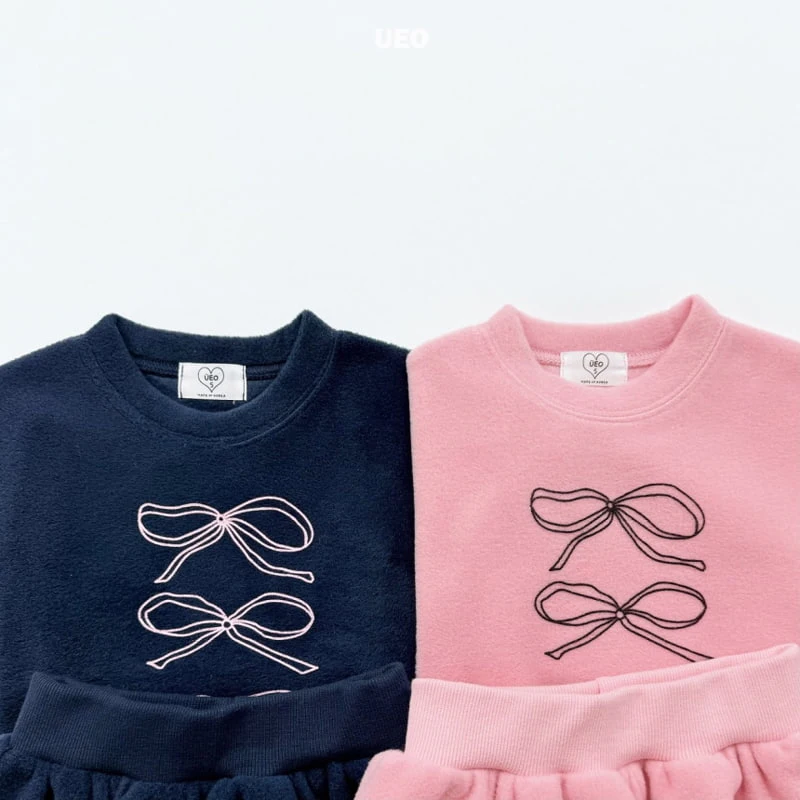 U Eo - Korean Children Fashion - #fashionkids - Triple Ribbon Sweatshirt - 4