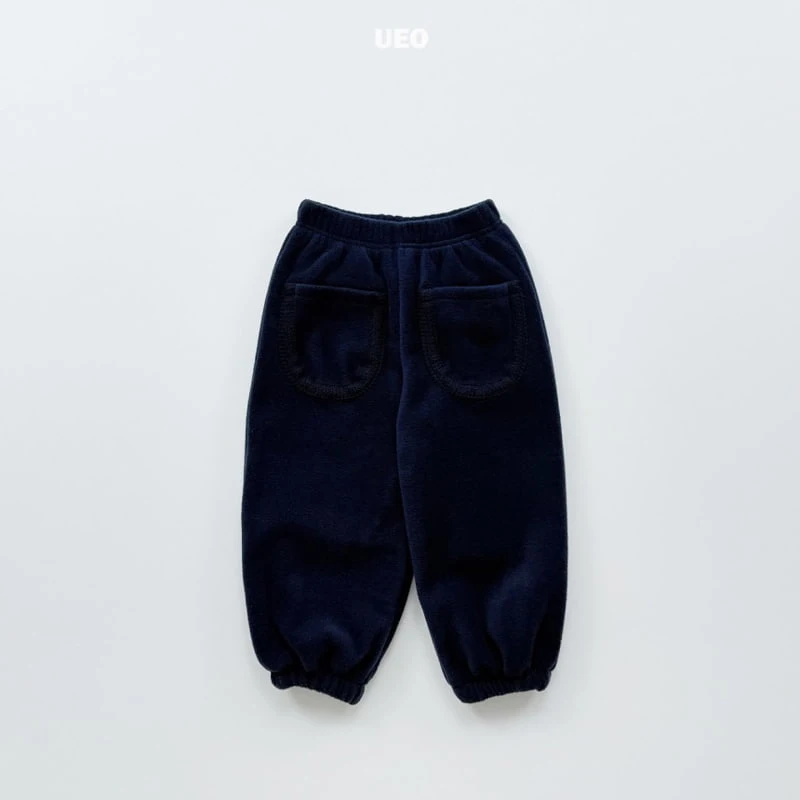 U Eo - Korean Children Fashion - #kidsshorts - Fleece Pocket Jogger Pants - 4