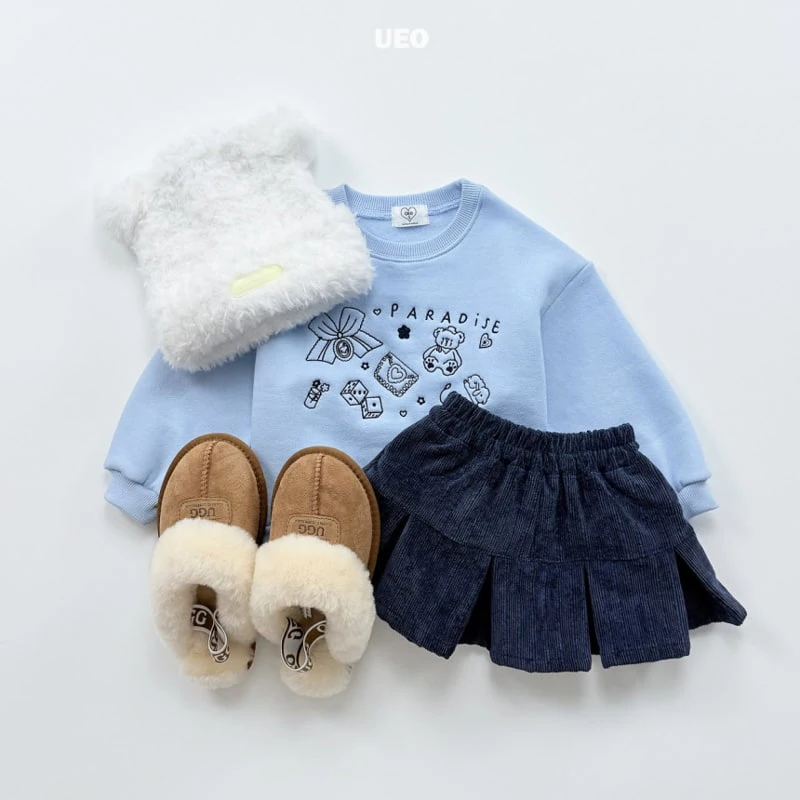 U Eo - Korean Children Fashion - #kidsstore - Pastel Bear Sweatshirt - 8