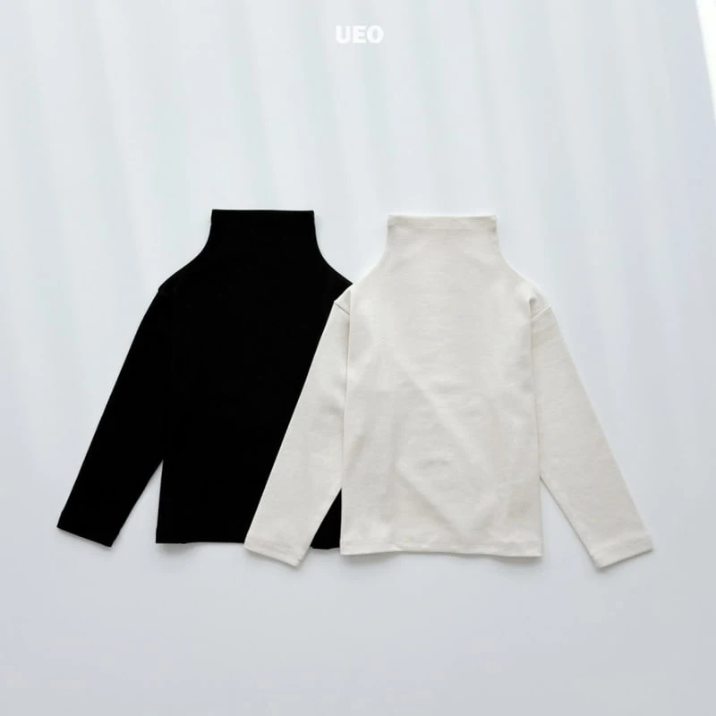 U Eo - Korean Children Fashion - #kidzfashiontrend - Basic Mockneck Tee